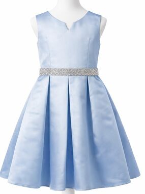 New Custom Baby Blue Pageant Dress